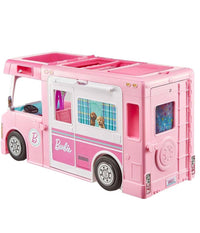 Playset Camper Dei Sogni 3 In 1 Con 3 Veicoli E 50 Accessori Giocattolo         