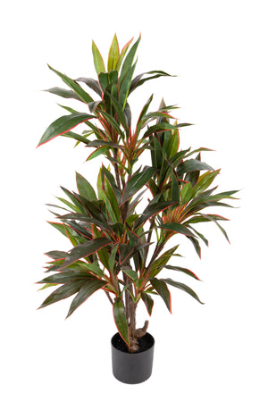 Pianta Artificiale Dracena Real Touch in Vaso H 115 cm