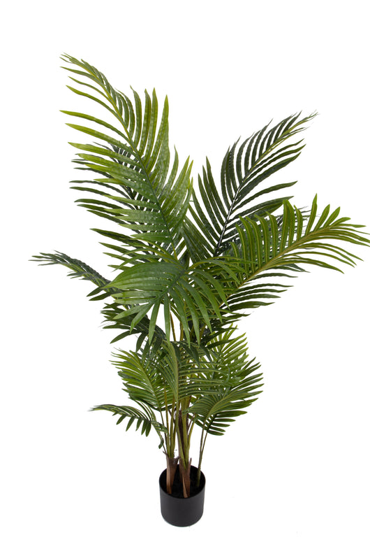 Ramo Artificiale Areca Real Touch in Vaso con 5 Diramazioni H 145 cm