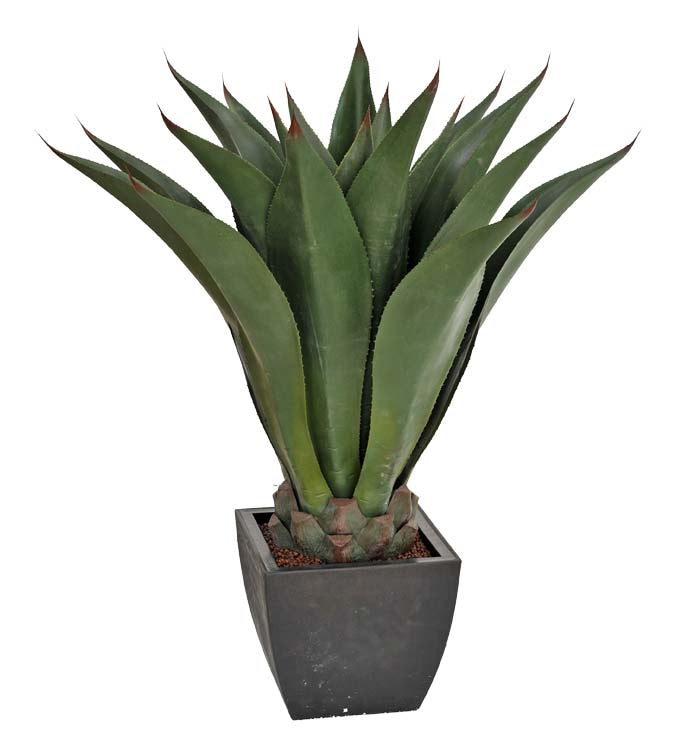 Pianta Artificiale Agave Attenuata con Vaso H 96 cm