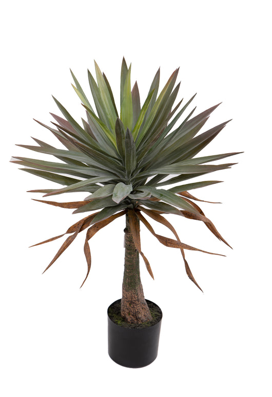 Pianta Artificiale Yucca Gloriosa 88 cm con Vaso