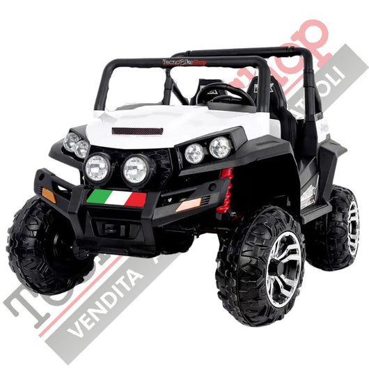 Auto Elettrica per Bambini 4x4 Polar 24V colore Bianco