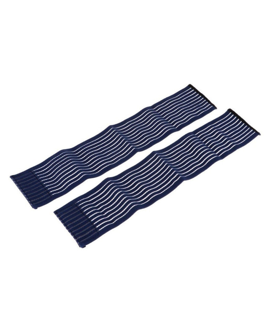 Polso Benda Polsiera Fasciatura Di Supporto Polsino Elastico Accessori Blu         