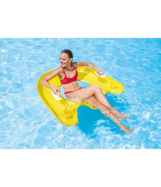 Poltrona Gonfiabile Per Piscina Aperta Sit&float Materassino 147x99cm Mare 58859         