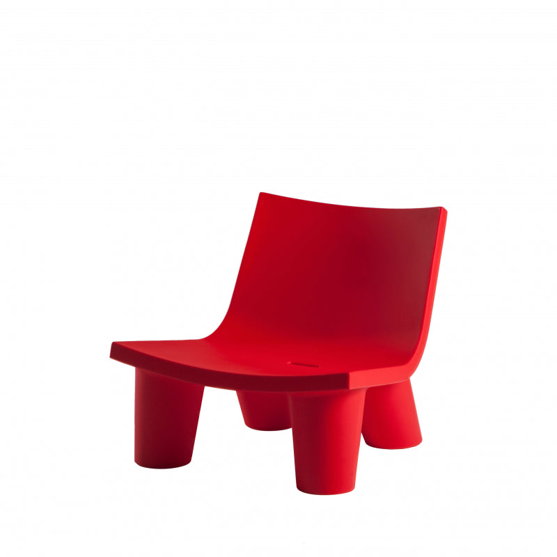 Poltroncina Low Lita made in Italy - ROSSO