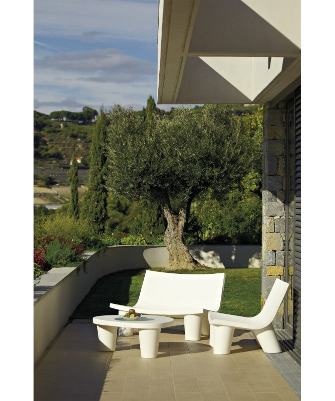 Poltroncina Low Lita made in Italy - BIANCO