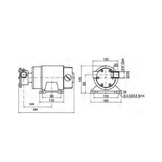 POMPA EP60 12V.