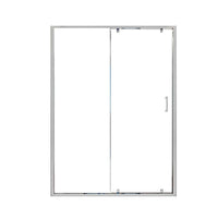 Porta doccia scorrevole trasparente anticalcare 6mm h195cm cristal, dimensioni 170