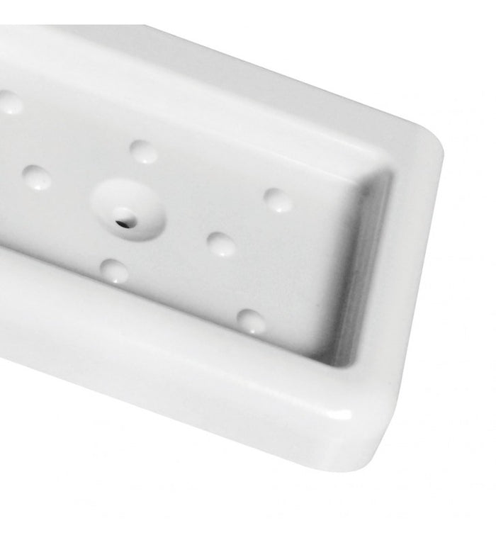 Gancio porta abito a muro - serie white cod 76068