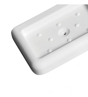 Gancio porta abito a muro - serie white cod 76068