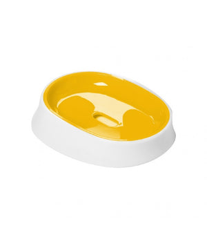 Porta sapone serie pisa bianco/giallo cod 76664