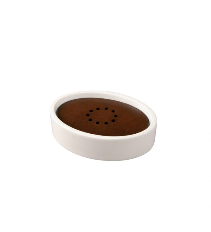 Porta sapone bianco - serie egg cod 76496