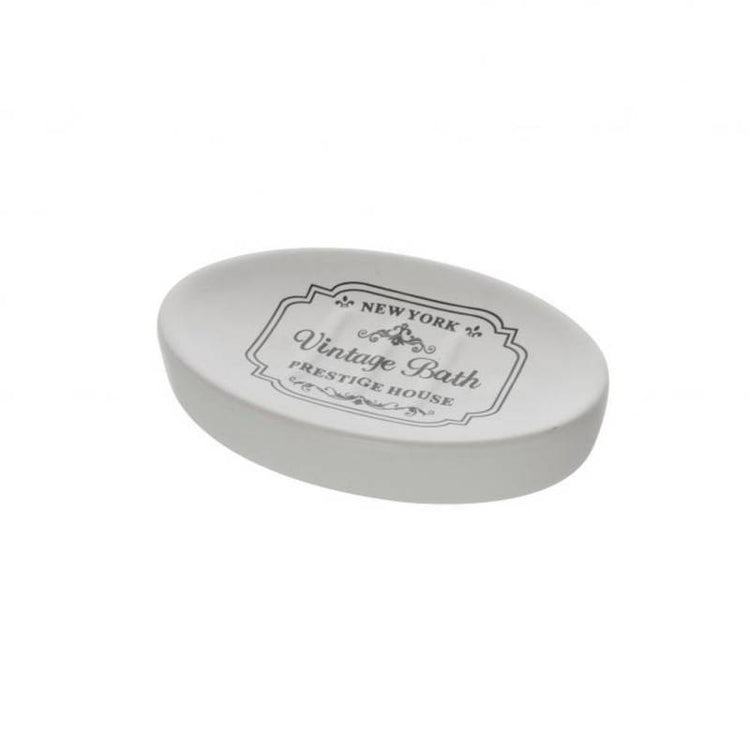 Porta sapone bianco serie new york cod 83044