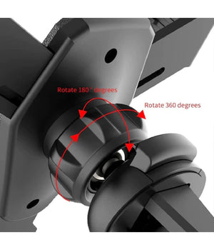 Portacellulare Da Auto Sistema Bloccaggio Per Ventilazione Rotazione 360° Q-zg53         