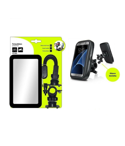 Portacellulare Smartphone Impermeabile Attacco Per Bici Bicicletta Moto Xc-2663         