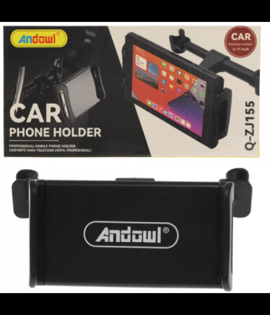 Portacellulare Tablet Supporto Per Poggiatesta Auto Con Ganci Regolabili Q-zj155         