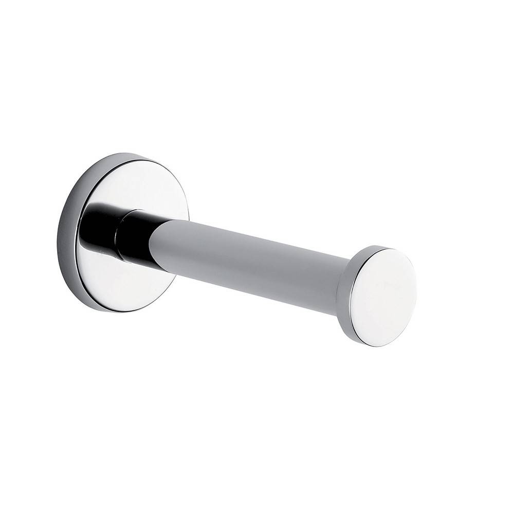 Portarotolo a muro Gedy in acciaio inox e cromall serie Felce - Gedy