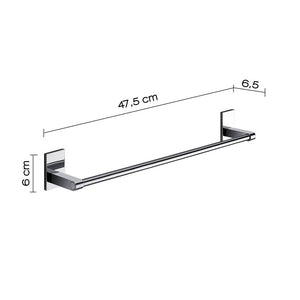 Portasalviette GEDY linea Maine da 45cm Cromato - Gedy