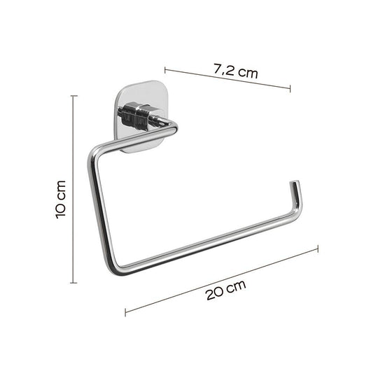 Portasalviette GEDY linea Teide ad anello Cromato - Gedy