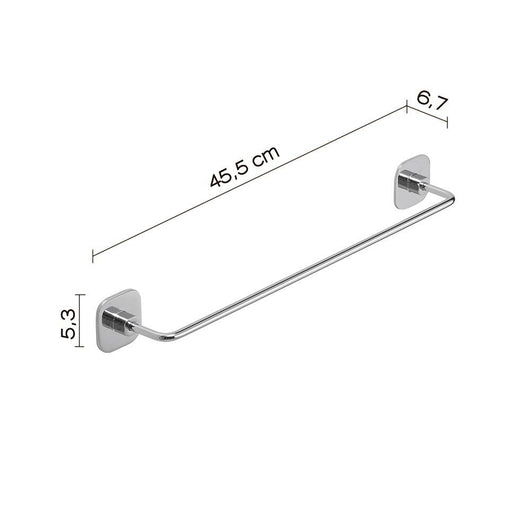 Portasalviette GEDY linea Teide da 45cm Cromato - Gedy