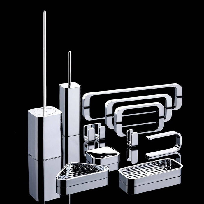 Portasapone d' appoggio GEDY linea Outline in acciaio Cromato - Gedy