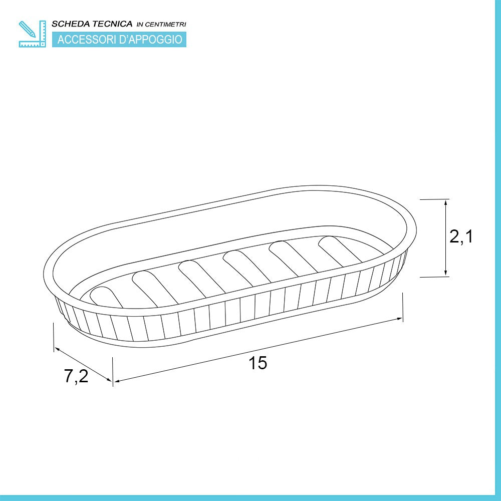 Portasaponetta in plastica Soft touch Tortora serie Jinko