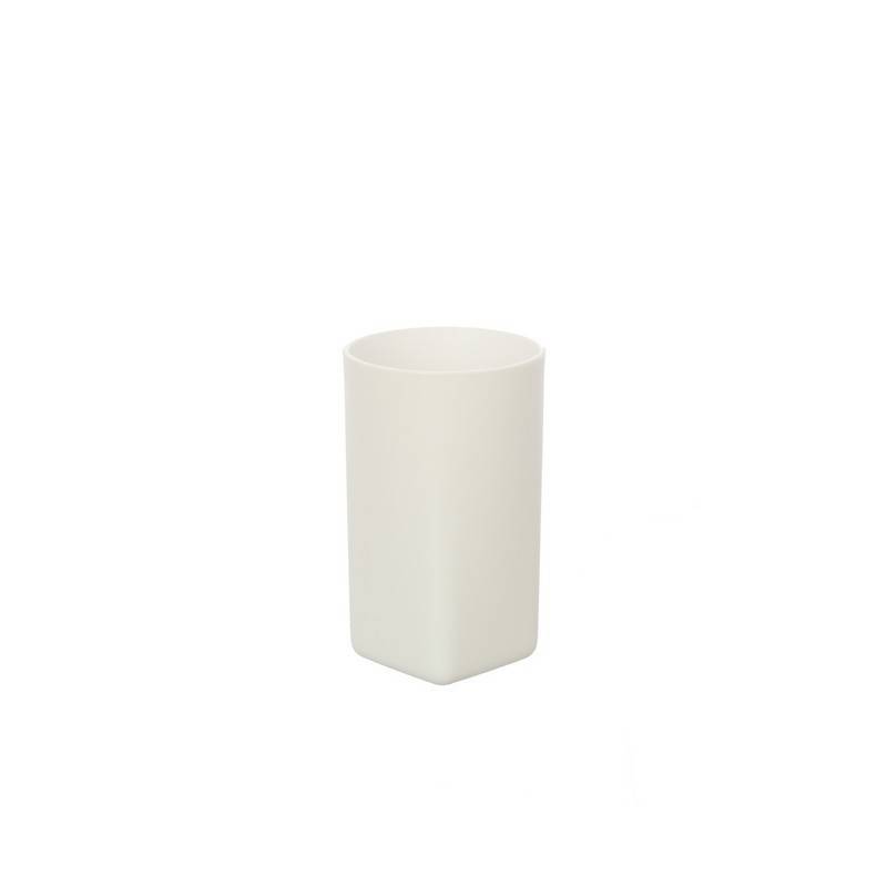 Portaspazzolino in plastica bianco denver cod 83945