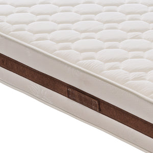 Materasso Singolo 90x200 in memory foam, altezza 28 cm, 5 cm di memory foam, anatomico, elastico e indeformabile   