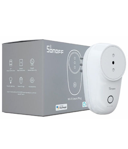 Presa Elettrica Intelligente Smart Wireless Interruttore Alexa Sonoff S26r2tpl         