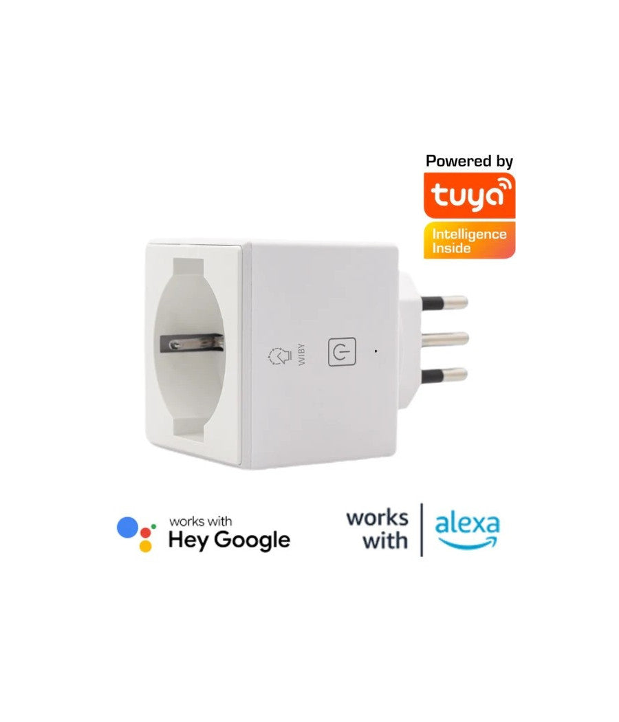 Presa Intelligente Wifi Spina Wireless Monitoraggio Energetico Smart Plug Zy-oyd-y         