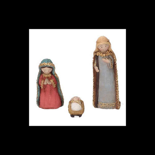 Presepe resina set 11pz cmh13