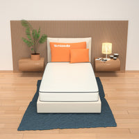 Materasso Singolo 90x200, altezza 19 cm - Memory Foam, Antiacaro, Anallergico | Premiere