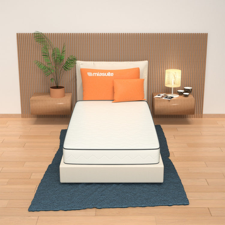 Materasso Singolo 90x190, altezza 19 cm - Memory Foam, Antiacaro, Anallergico | Premiere