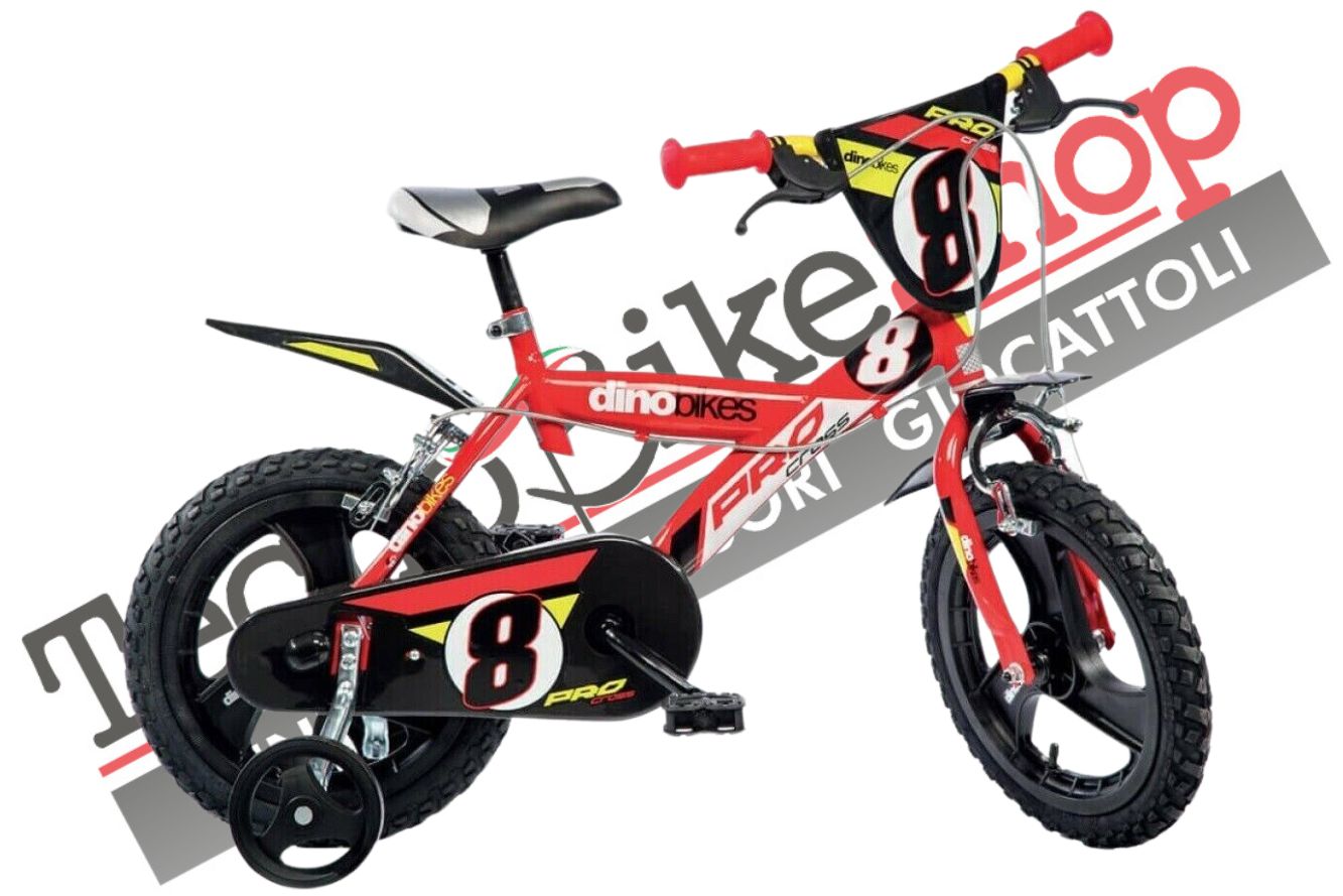 Bicicletta Bambino Dino Bikes Pro Cross 14 pollici