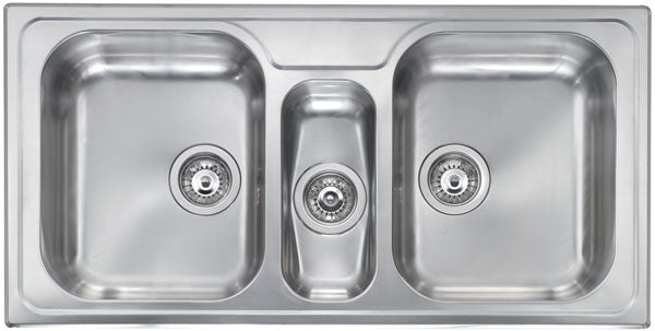 Lavello MATICO 100X50 3 vasche ACCIAIO INOX 011646.X1.01.2018