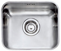 Lavello CINZIA SOTTOTOP 35X29 R50 1 vasca ACCIAIO INOX 011954.X0.01.2016