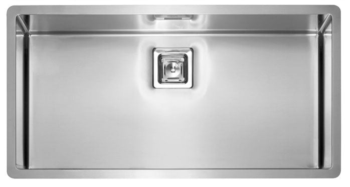 Lavello PYPER 85X45X25 1 vasca ACCIAIO INOX SOTTOTOP 01530A.X0.01.2063