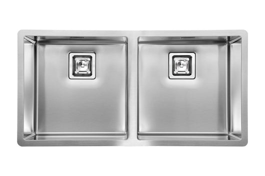 Lavello PYPER 89X45X25 2 vasche ACCIAIO INOX INCASSO SOTTOTOP 01530B.X0.01.2063