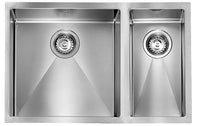 Lavello FILORAGGIATO 69X45X19 2 vasche sinistre ACCIAIO INOX 012055.S0.01.2018