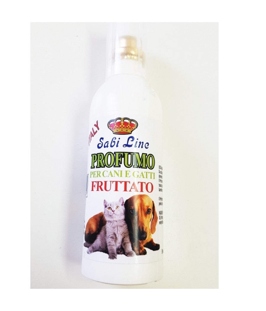 Profumo Deodorante Frutta Spray Per Cani Gatti 100ml Deodorante Animali         