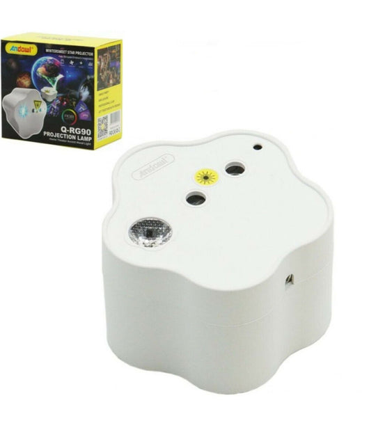 Proiettore Stella Wintersweet Led Rgb Con Telecomando Cielo Stellato Casa Q-rg90         