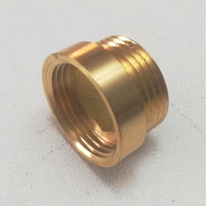 Prolunga in ottone giallo mf da 1/2 x 10mm