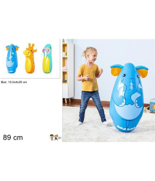 Pungiball Design A Forma Di Animali 89 Cm Per Bambini 3 Modelli Assortiti 52152         