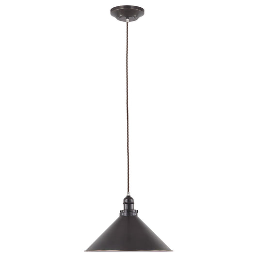 Sospensione Industrial Nordica Provence Acciaio Bronzo Antico 1 Luce E27