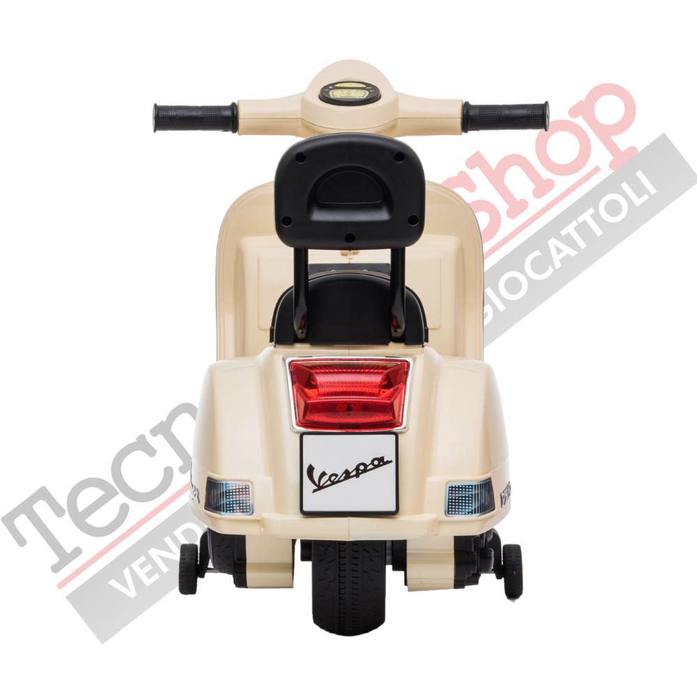 Moto Scooter Elettrico per Bambini Piaggio Mini Vespa PX Small  6V-Avorio