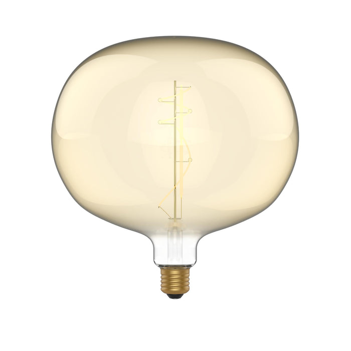 Lampadina led vintage con finitura oro