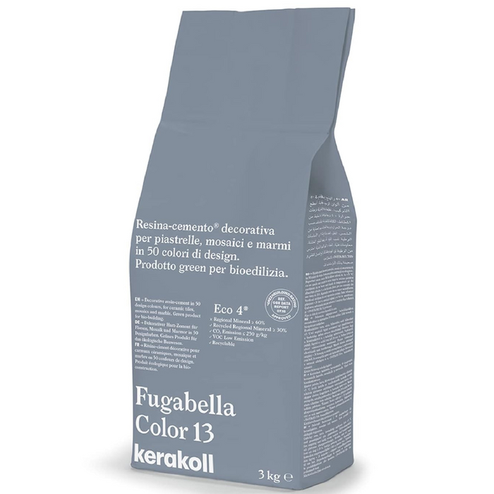 Stucco ibrido piastrelle fugabella impermeabile resistente confezione 3 kg *** colore n 13, confezione 1