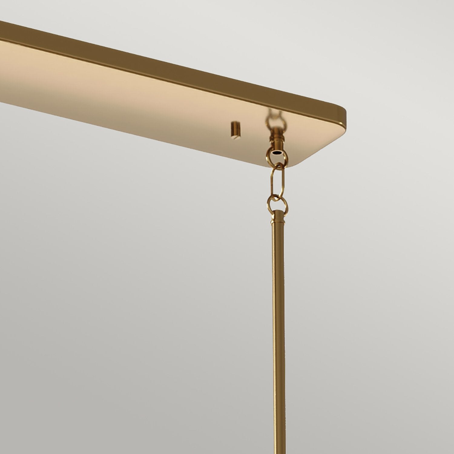 Lampadario Contemporaneo Kimrose Acciaio Ottone Spazzolato Vetro 10 Luci E14