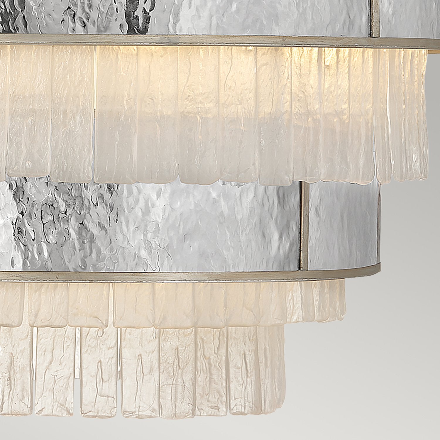 Lampadario Contemporaneo Reverie Acciaio Oro Champagne 12 Luci E14