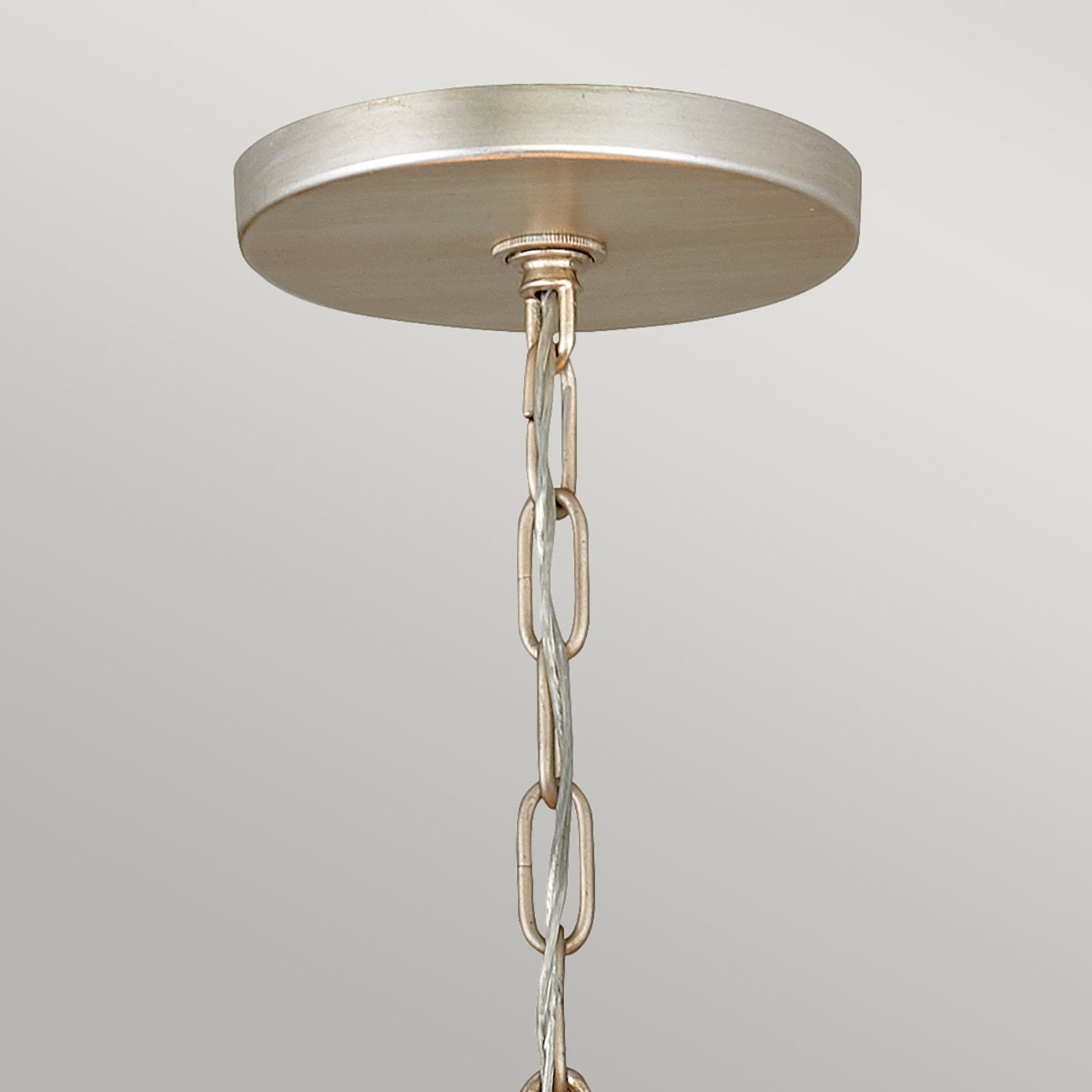 Lampadario Contemporaneo Reverie Acciaio Oro Champagne 8 Luci E14